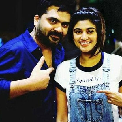 Oviya sings for STR's New year special single