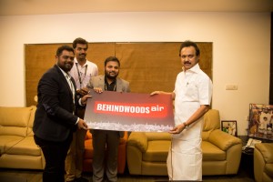 Behindwoods Air YouTube Channel Launch by M.K.Stalin