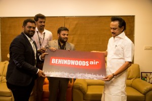 Behindwoods Air YouTube Channel Launch by M.K.Stalin