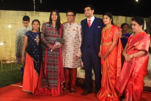 Y Gee Mahendra's Son Harshavardhana - Shwetha Reception