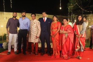 Y Gee Mahendra's Son Harshavardhana - Shwetha Reception