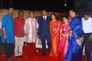 Y Gee Mahendra's Son Harshavardhana - Shwetha Reception