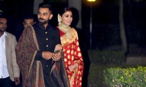 Virat Kohli And Anushka Sharma Reception