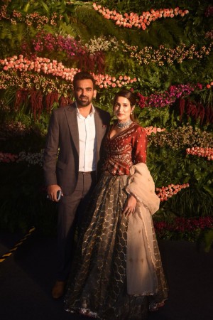 Virat Kohli And Anushka Sharma Reception