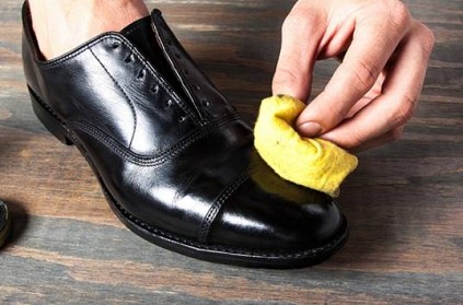 MP - Candidate takes up to polishing shoes too woo voters