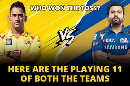 IPL 2018: Match 1, MI vs CSK, Toss and Playing team