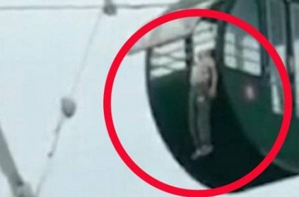 Boy dangles from Ferris wheel by head after mom let him ride alone