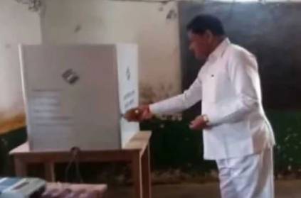 Chhattisgarh minister does pooja before voting video goes viral