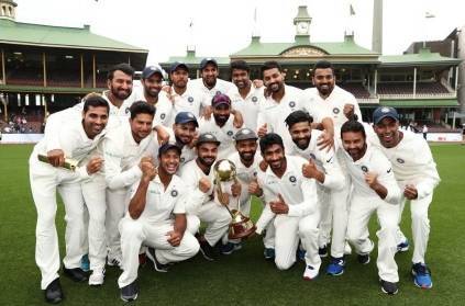 India makes its first ever test series victory in Australia
