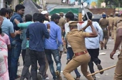 protest against ipl match police lathicharge protesters TamilNadu news