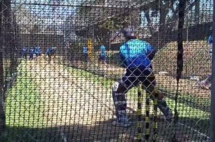 Rishabh Pant Attempts A Switch-Hit At The Nets Ahead Of T20I Series