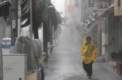 Trami batters Okinawa: Nine injured, over 600 people shifted Japan
