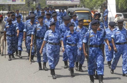 Paramilitary forces heaped in delta districts of Tamil Nadu