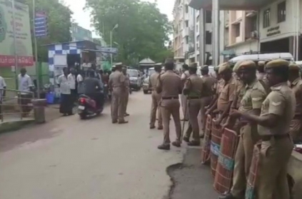 Police firing in Thoothukudi: Security strengthened in Marina.