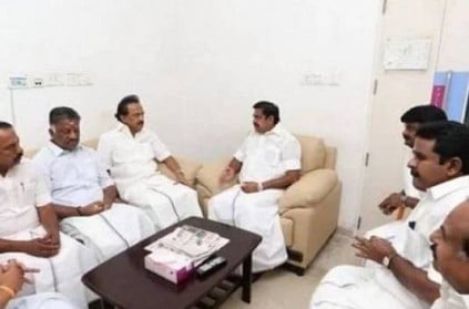 Stalin requests for space in Marina Beach to CM Palaniswami