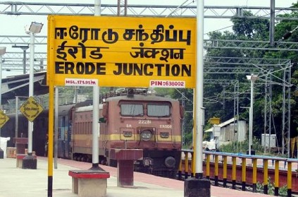 Train accident: Cargo train crashes into train engine in Erode.