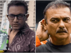 Aamir Khan asked a question Ravi Shastri about cricket