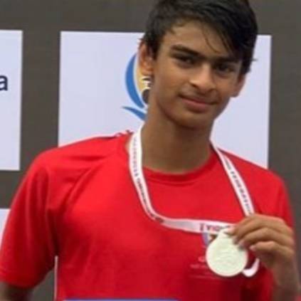 Actor Madhavan proud moment as son Vedaant wins three gold and one silver at Junior Nationals swim meet