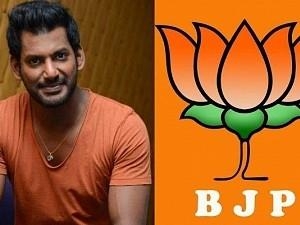 Vishal to join BJP? Official immediate word from the actor here! Check it out