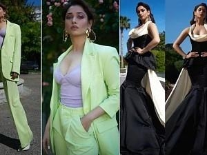Tamannaah's black and white gown from her Cannes look is going viral!