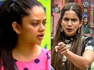 Anitha fights with Samyuktha over groupism argument Bigg Boss Tamil 4 video