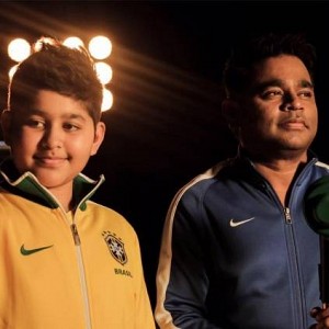 AR Rahman and son ARR Ameen music training video