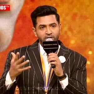Arun Vijay and Jayam Ravi at the Behindwoods Gold Medal 2019 Arun Vijay and Jayam Ravi at the Behindwoods Gold Medal 2019