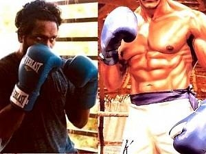 Arya’s title and first look as a boxer from Pa. Ranjith’s boxing film unveiled ft Sarpatta Parambarai