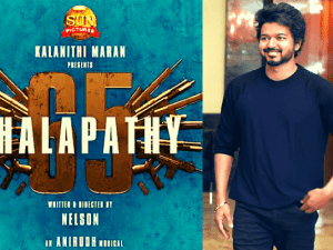 Breaking: Vijay's look for ‘Thalapathy 65’ is going to be 