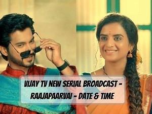Date and time of new vijay tv serial Raaja paarvai ft Rashmi Jayaraj