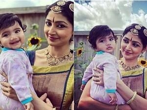 Divyaa Unni daughter is as expressive as her Bharatanatyam exponent mum