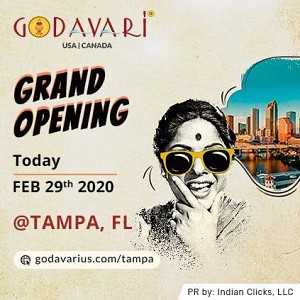 Godavari restaurant opens at Florida Tampa Location