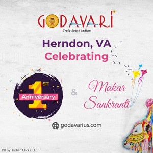 Godavari Herndon to Celebrate 1st Year Anniversary