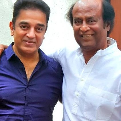 Kamal Haasan congratulates Rajinikanth