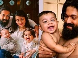 Viral Video: Here’s how KGF star Yash’s daughter tries to put Jr Rocky Bhai to sleep!