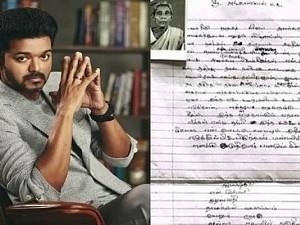 Old woman writes a letter to Thalapathy Vijay 3 years ago - here's why it has now become the talk-of-the-town!