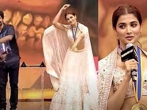 Pooja Hedge and Nelson Dilipkumar's viral dance at Behindwoods Gold Medals 2022
