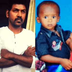 Raghava Lawrence pens an emotional note to baby Sujith's parents