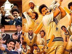 Ranveer Singh’s team 83 celebrates Indian World Cup Cricket team with a special video