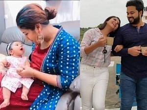 Sanjeev Karthik shares a video of Alya Manasa and their daughter