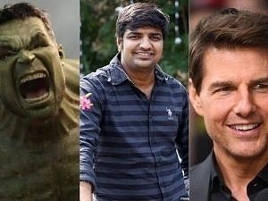 Sathish's Tom Cruise and Hulk version videos go viral