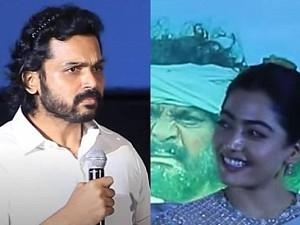 “An attempt is made at every moment to spoil a film. But…” Karthi at Sulthan press meet! VIDEO