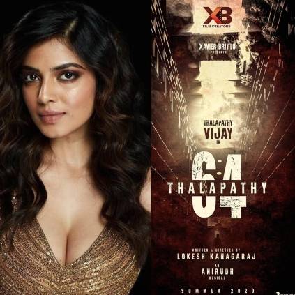 The female lead of Vijay's Thalapathy 64 will be played by Malavika Mohanan ft. Kiara Advani