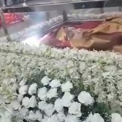 Video: Sridevi kept inside a glass casket