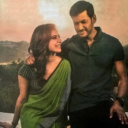 Vishal and Samantha’s Irumbu Thirai shoot wraps up