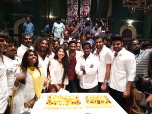 Sai Pallavi and Kalloori Vinoth Birthday Celebrations With Maari 2 Movie Team